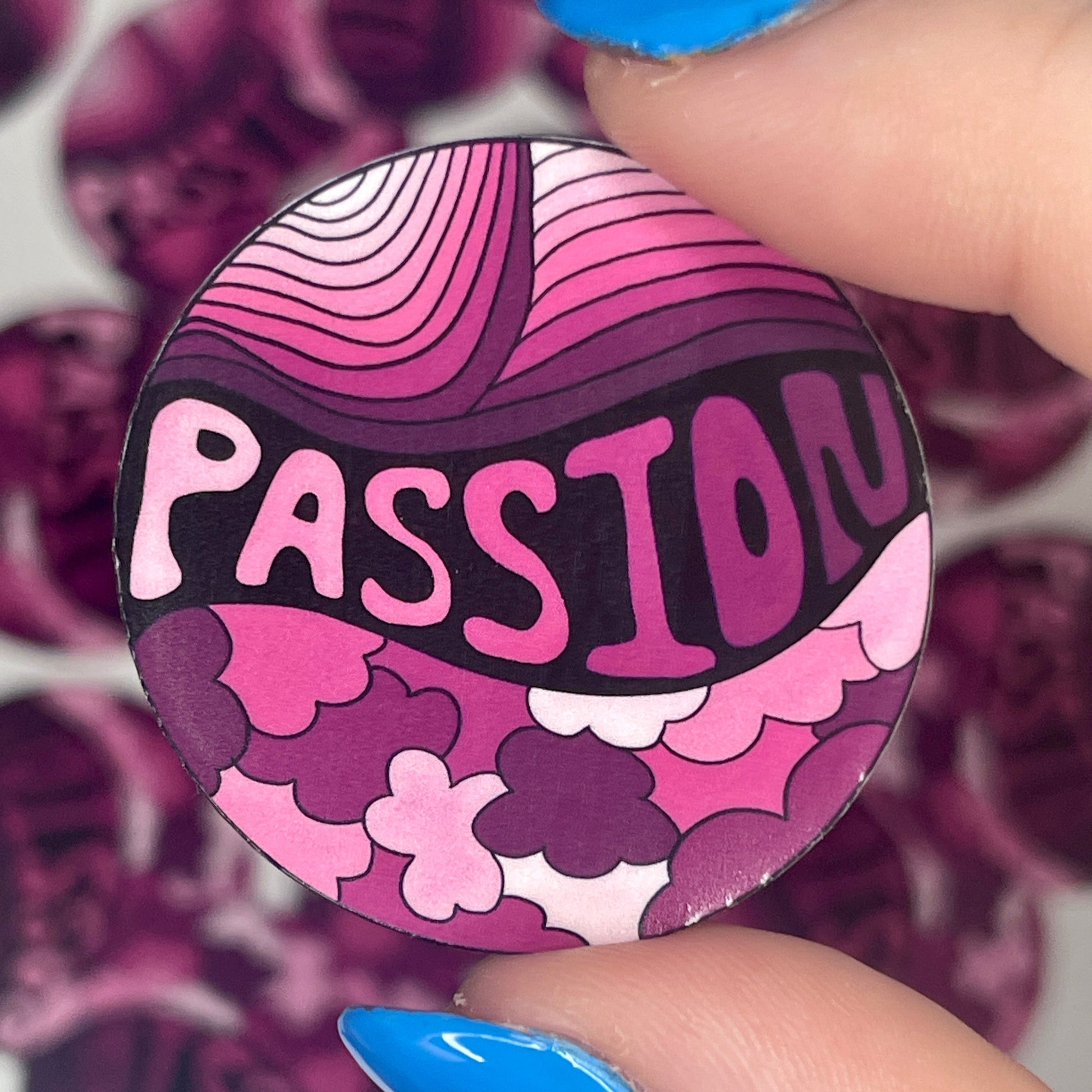 Pink Passion – Glossy Vinyl Sticker