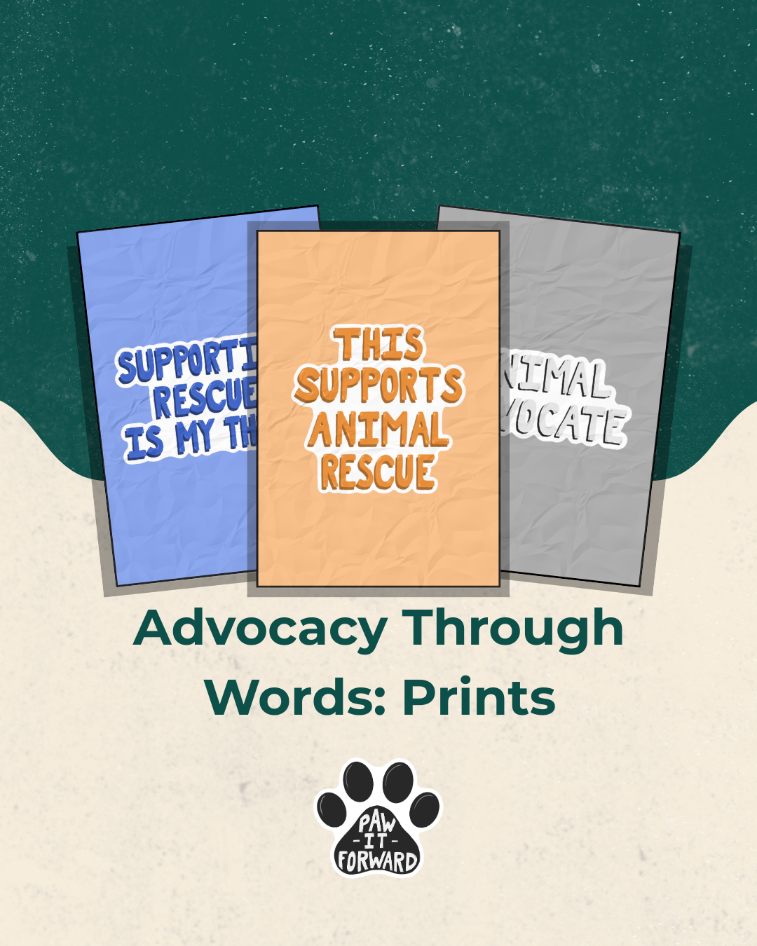 Advocacy Through Words: Prints