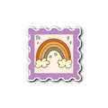 70s Retro Rainbow - Glossy Vinyl Sticker