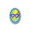 80s Heart Sunglasses - Glossy Vinyl Sticker