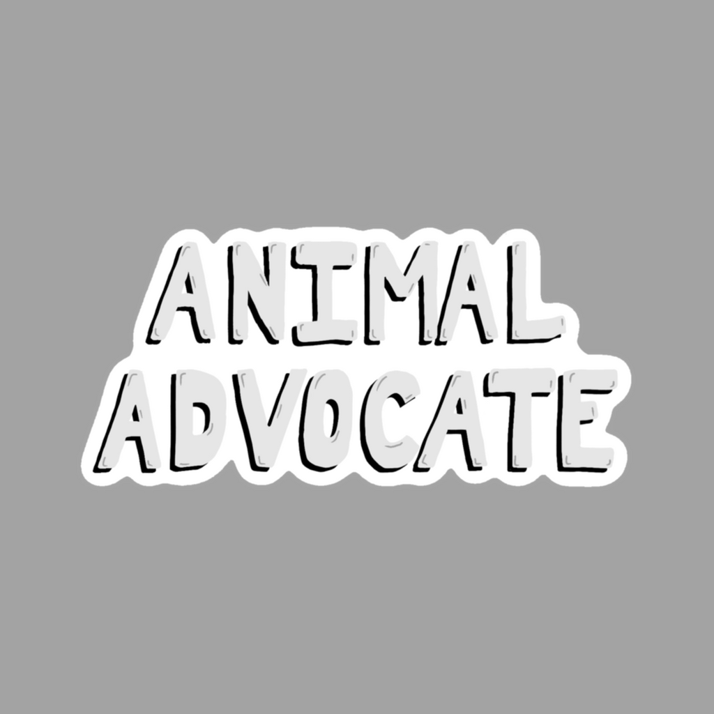 Animal Advocate - Glossy Vinyl Sticker