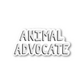 Animal Advocate - Glossy Vinyl Sticker
