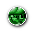 Green Hustle - Glossy Vinyl Sticker