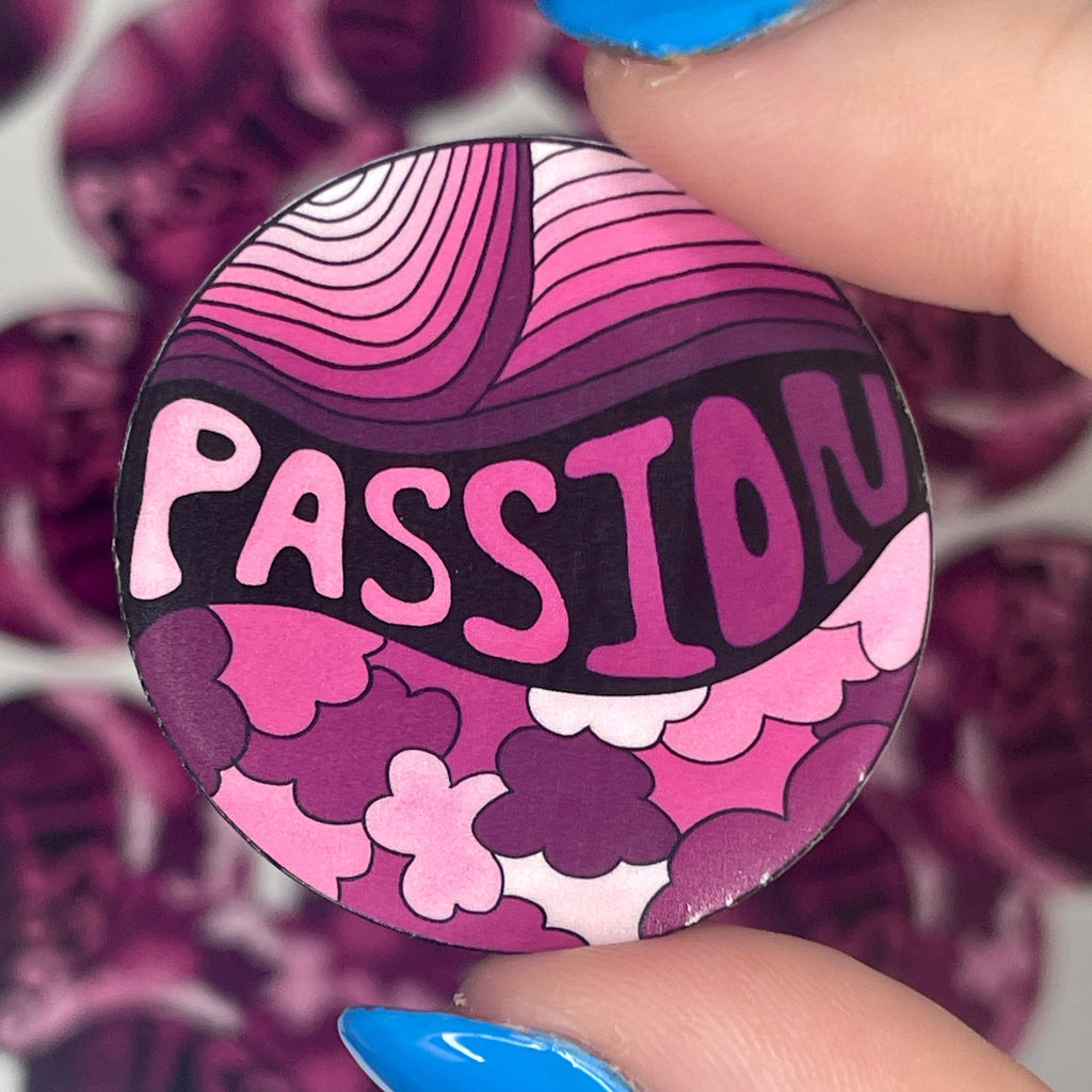 Pink Passion – Glossy Vinyl Sticker