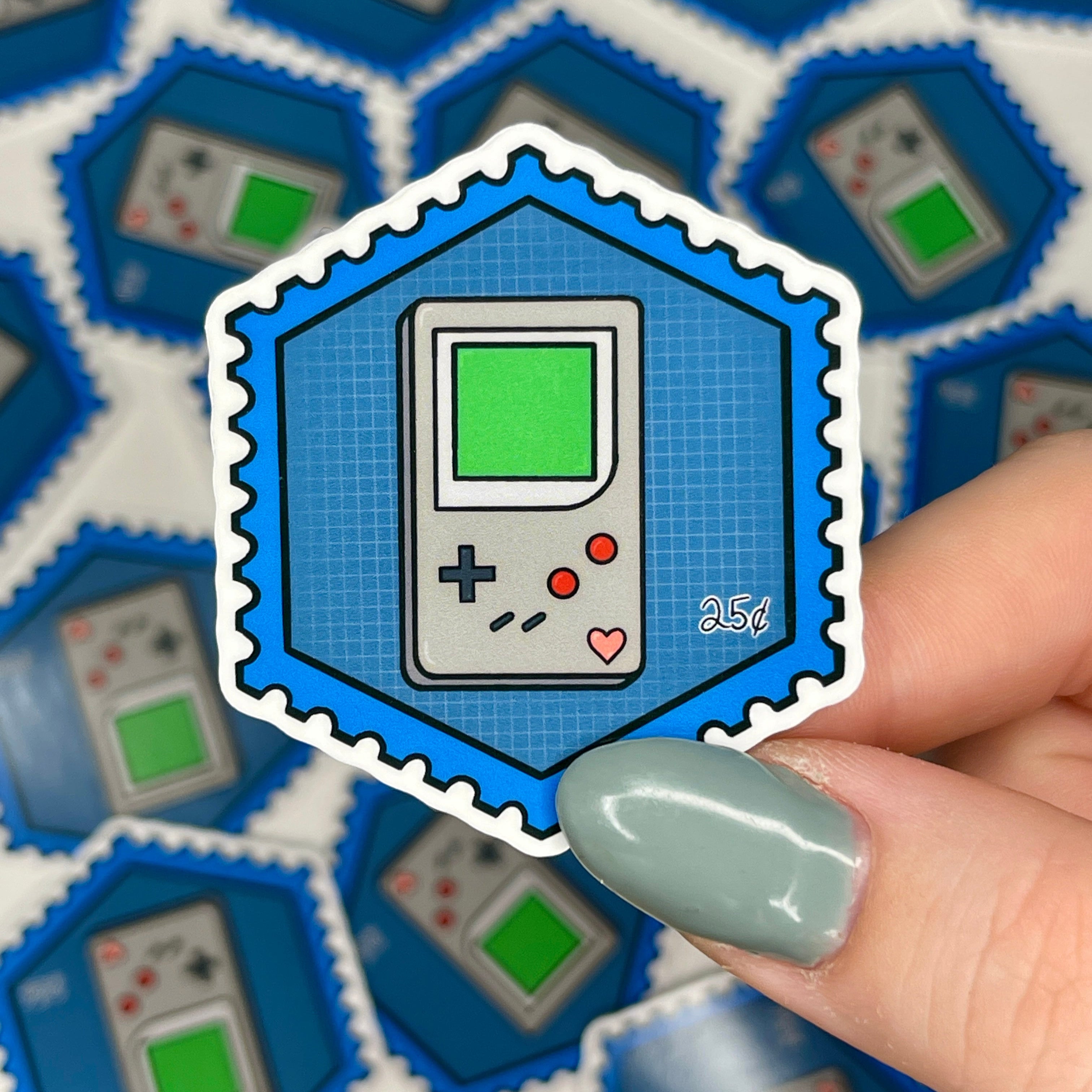 90s Gameboy - Glossy Vinyl Sticker