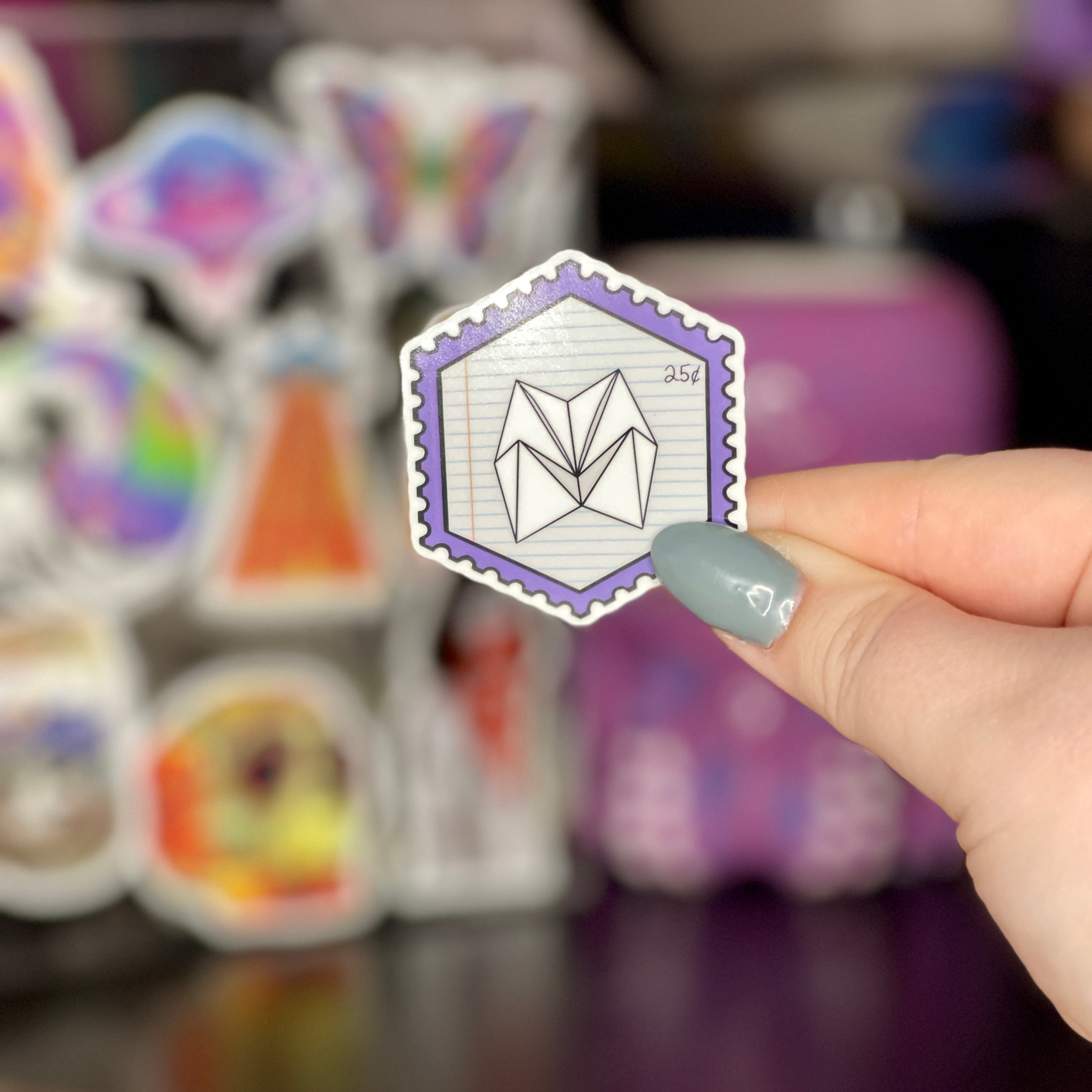 90s Fortune Teller - Glossy Vinyl Sticker